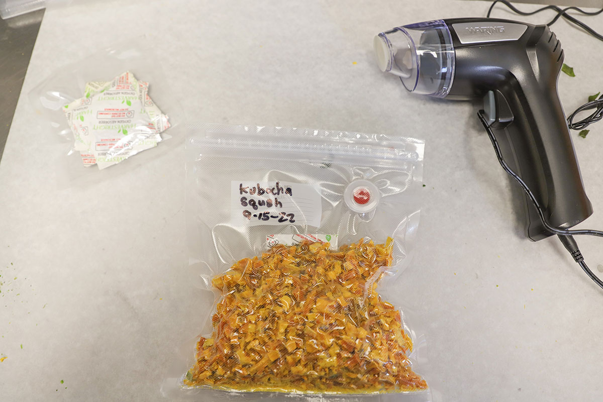 Squash Vaccuum Sealed